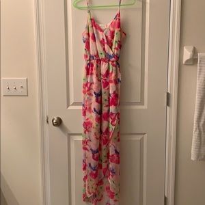 Beautiful floral maxi dress